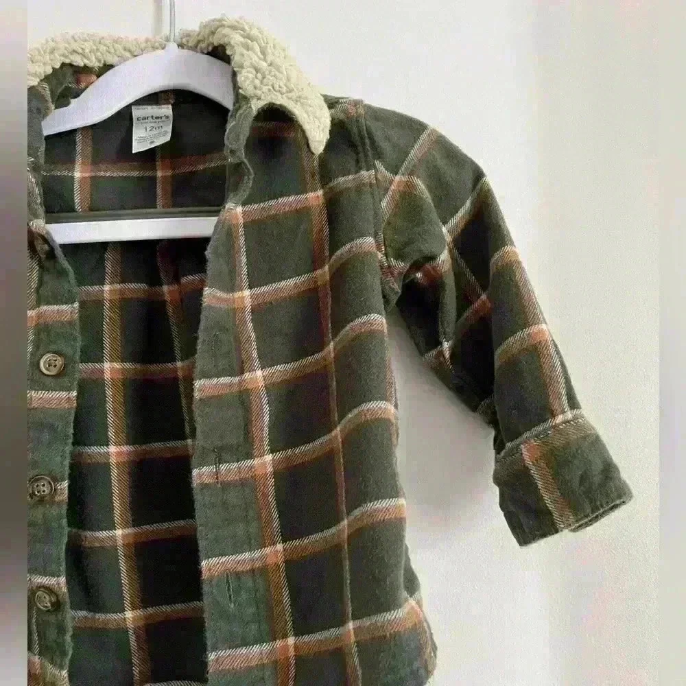 Carters flannel 12mo